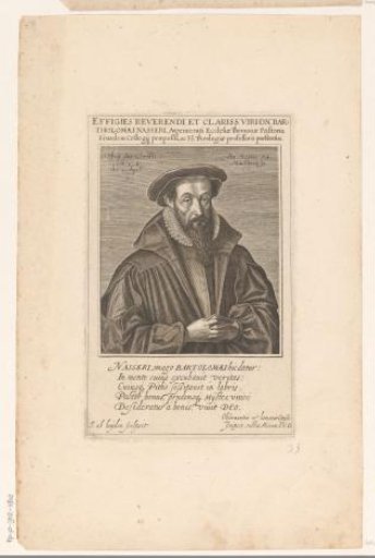 Portrait of Bartholomeus Nasser at the age of 54