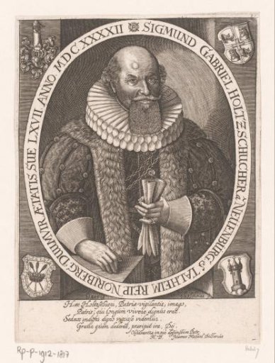 Portrait of Sigmund Gabriel Holzschuher at the Age of 67