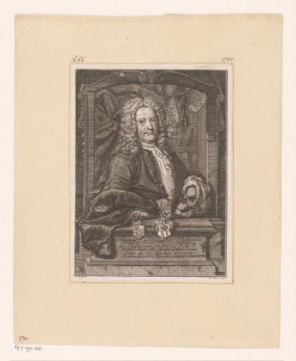 Portrait of Adam Christian Thebesius