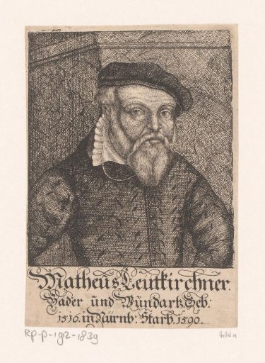Portrait of Matthäus Leutkirchner
