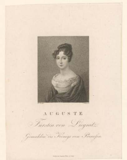 Portrait of Auguste von Liegnitz