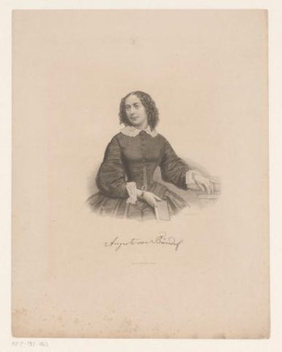 Portrait of Auguste von Bärndorf