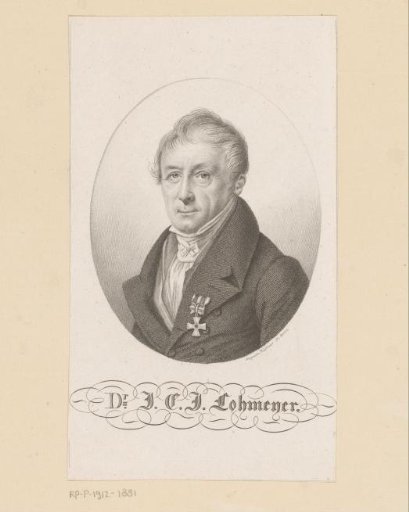 Portrait of Johann Karl Jacob Lohmeyer