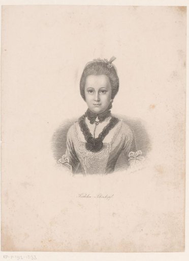 Portrait of Käthchen Schönkopf