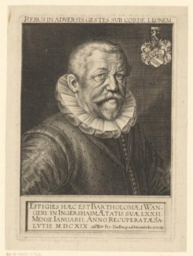 Portrait of Bartholomaüs Wanger