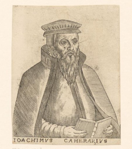 Portrait of Joachim Camerarius