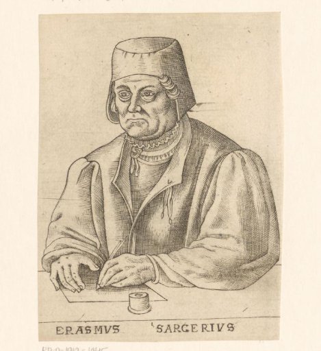 Portrait of Erasmus Sarcerius