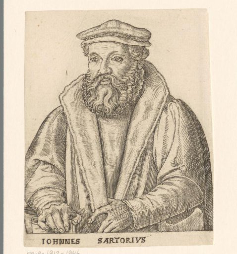 Portrait of Johannes Sartorius