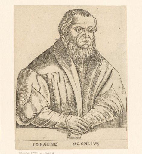 Portrait of Johannes Sconlius