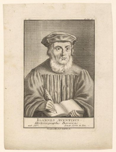 Portrait of Johannes Aventinus