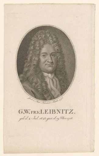 Portrait of Gottfried Wilhelm Leibniz