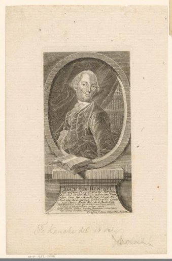 Portrait of Joachim Friedrich Henckel