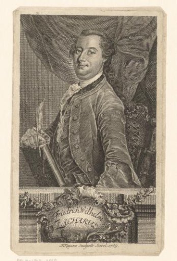 Portrait of Justus Friedrich Wilhelm Zachariae