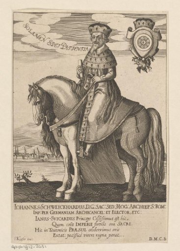 Portrait of Johann Schweikhard von Kronberg