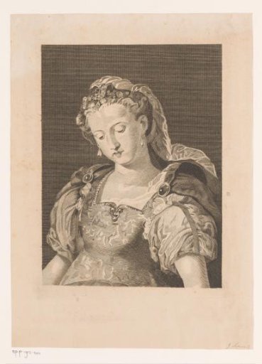 Portrait of an unknown woman