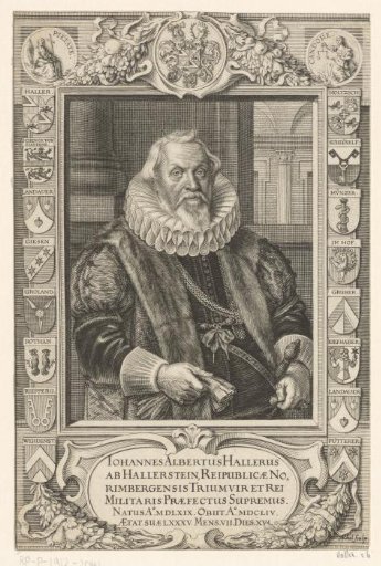 Portrait of Johann Albrecht Haller von Hallerstein