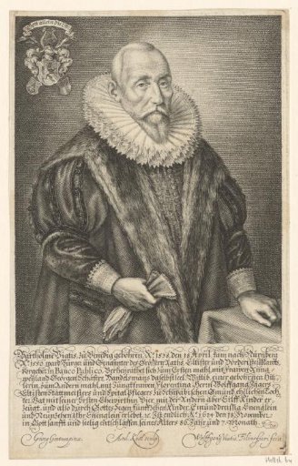 Portrait of Bartholomaeus Viatis