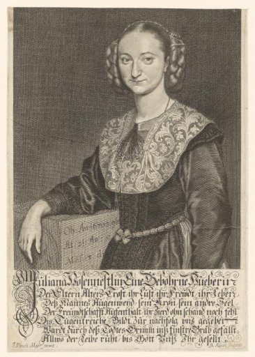 Portrait of Juliana Hostennestel aged 21
