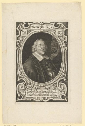 Portrait of Nicolaus Fleischbein