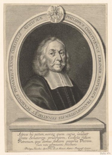 Portrait of Philipp Christian Lersner