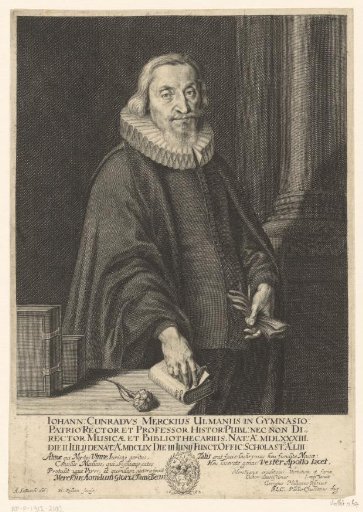 Portrait of Johann Konrad Merck