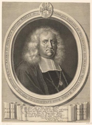 Portrait of Martin Matthias Rader