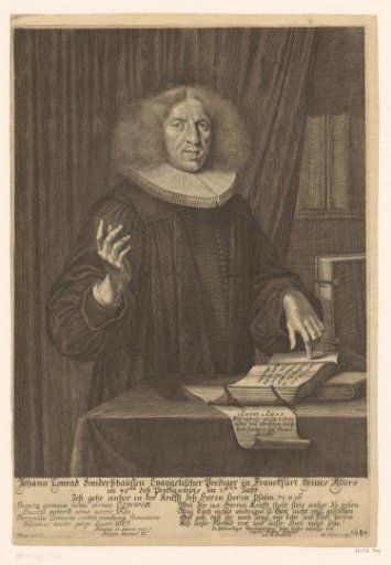 Portrait of Johann Conrad Sondershausen