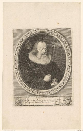 Portrait of Tobias Wagner aged 70