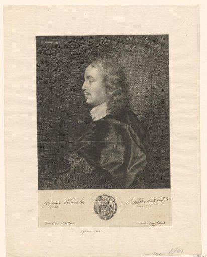 Portrait of Benedikt Winckler aged 32