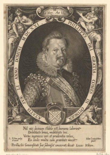 Portrait of Philipp von Oettingen