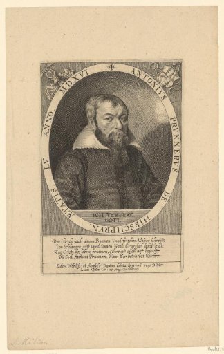 Portrait of Anton Prunner von Hirschbrunn aged 55