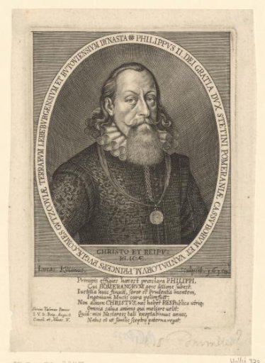 Portrait of Philipp II, Duke of Pomerania-Stettin