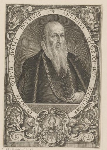 Portrait of Antonius Christophorus Rechlinger