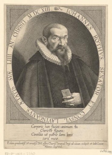 Portrait of Johannes Roth, aged 54