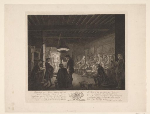 City Drawing Academy in Amsterdam, 1764-1767