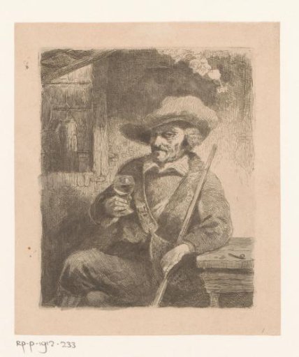 Hunter drinking a glass of wine