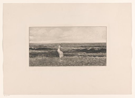 Woman by the sea