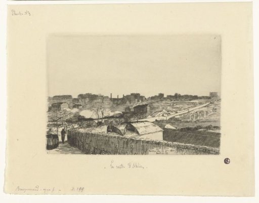 Military guard at bastion 85 on the side of the Route d'Italie in Paris