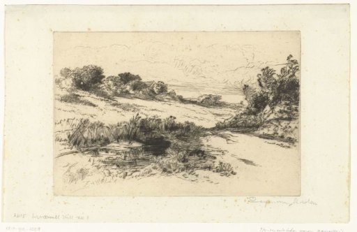 Hilly landscape near Swanage
