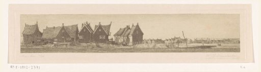 View of the island of Marken