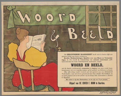 Word & Image. Illustrated Monthly. Publication of the heirs F. Bohn in Haarlem.