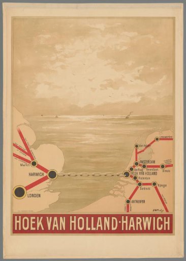 Hook of Holland - Harwich.