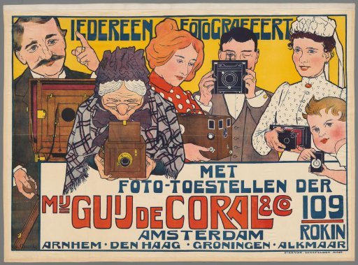 Everyone a Photographer Poster for Guy de Coral & Co.
