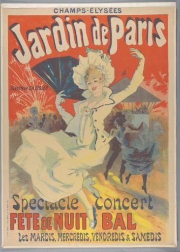 Champs-Elysées. Garden of Paris, 1890