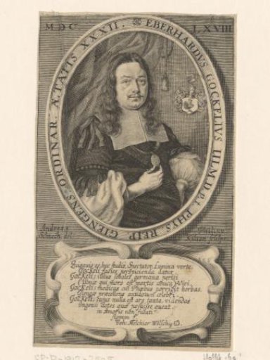 Portrait of Eberhard Gockel aged 42