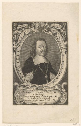 Portrait of Johann Heinrich Hiller von Gärtringen