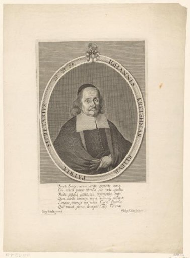 Portrait of Johannes Cretschmar at the age of 64