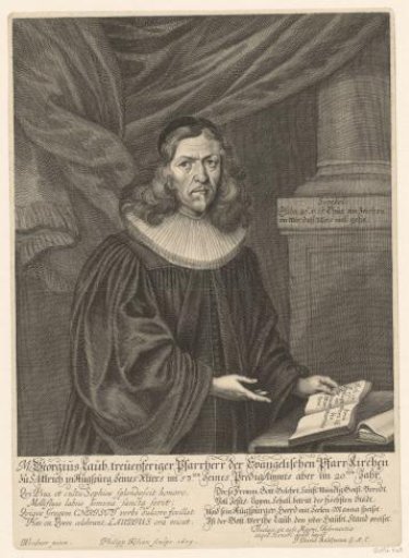 Portrait of Georg Laub at the age of 53