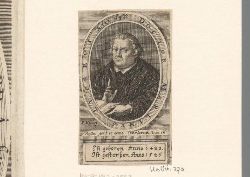 Portrait of Martin Luther