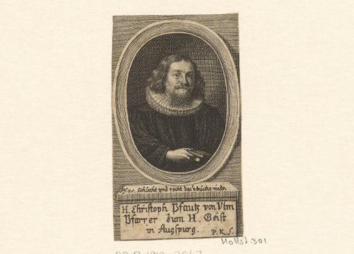 Portrait of Christoph Pfautz